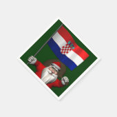 Sinterklaas die Kroatië bezoekt Servet (Hoek)