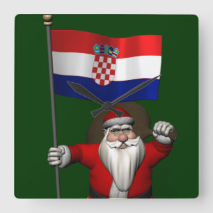 Sinterklaas die Kroatië bezoekt Vierkante Klok