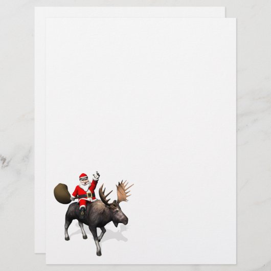 Sinterklaas die op mazen rijdt (Voorkant / Achterkant)