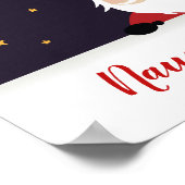 Sinterklaas die stout of aardig is poster (Hoek)