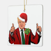 Sinterklaas Donald Trump Kerstmis Ornament (Links)