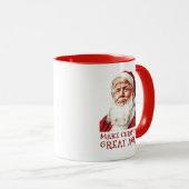 Sinterklaas Donald Trump maakt kerstmis weer gewel Mok (Voorkant rechts)