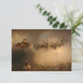 Sinterklaas door William Holbrook Beard Bedankkaart (Staand voorkant)