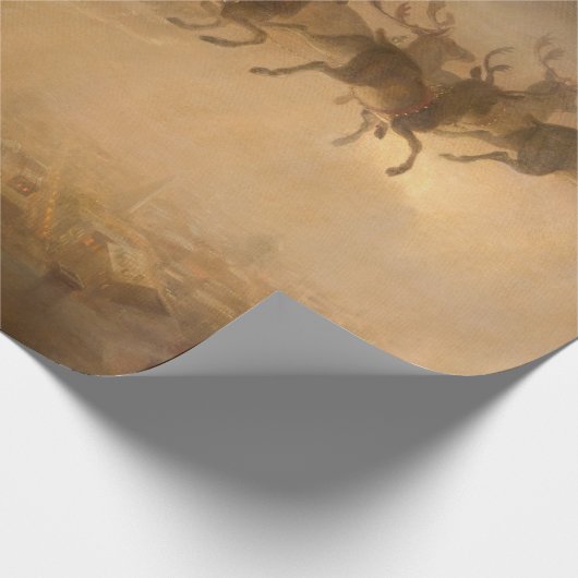 Sinterklaas door William Holbrook Beard Cadeaupapier (Hoek)