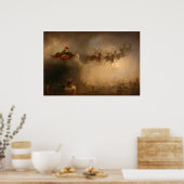 Sinterklaas door William Holbrook Beard Poster (Keuken)