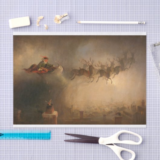 Sinterklaas door William Holbrook Beard Tissuepapier (Craft)