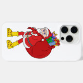 Sinterklaas draagt grote gele laarzen Case-Mate iPhone case (Achterkant (horizontaal))