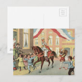 Sinterklaas Dutch St. Nick  St. Nicholas Briefkaart (Voorkant / Achterkant)