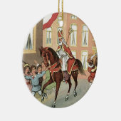 Sinterklaas Dutch St. Nick  St. Nicholas Keramisch Ornament (Rechts)