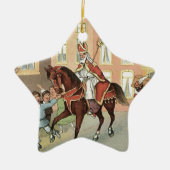 Sinterklaas Dutch St. Nick  St. Nicholas Keramisch Ornament (Voorkant)