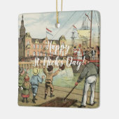 Sinterklaas Dutch St. Nick  St. Nicholas Keramisch Ornament (Links)