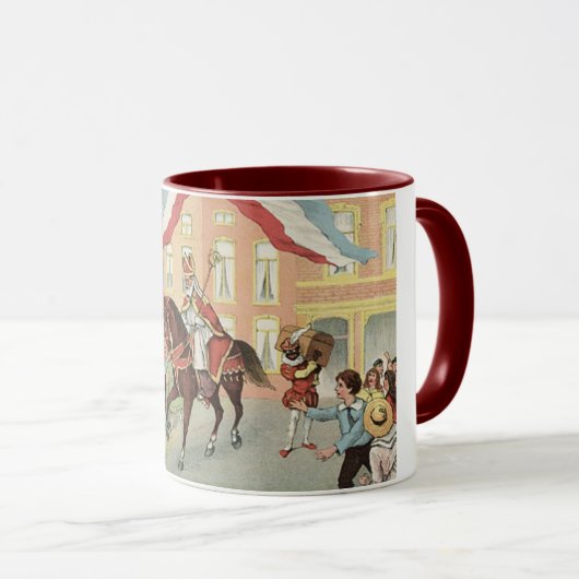 Sinterklaas Dutch St. Nick  St. Nicholas Mok (Voorkant rechts)