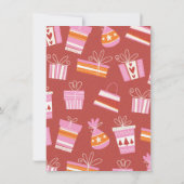 Sinterklaas Een nacht alleen teken Kaart (Achterkant)