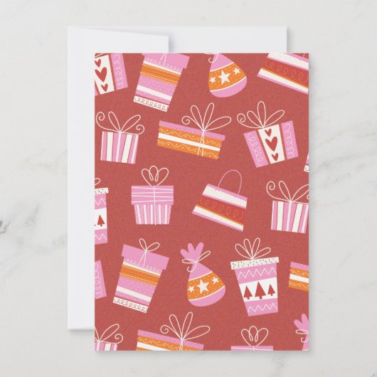 Sinterklaas Een nacht alleen teken Kaart (Achterkant)