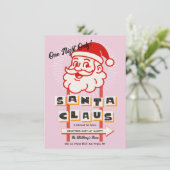 Sinterklaas Een nacht alleen teken Kaart (Staand voorkant)