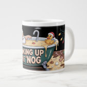 Sinterklaas' Eierpunch Spa Grote Koffiekop (Voorkant rechts)