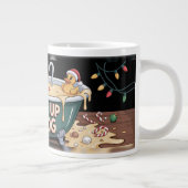 Sinterklaas' Eierpunch Spa Grote Koffiekop (Rechts)