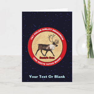 Sinterklaas Eigen - 1e Polaire Transportvliegtuig  Feestdagen Kaart