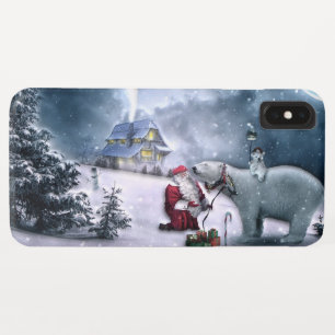 Sinterklaas en Beer van polen Case-Mate iPhone Case