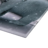 Sinterklaas en Beer van polen Snijplank (Hoek)