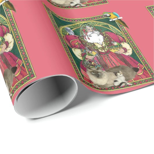 Sinterklaas en de dieren cadeaupapier (Rol Hoek)