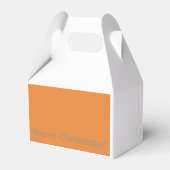 Sinterklaas en een Rat Holding een Cadeau Bedankdoosjes (Voorkant Zijde)