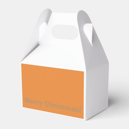 Sinterklaas en een Rat Holding een Cadeau Bedankdoosjes (Voorkant Zijde)