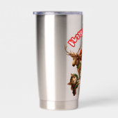 Sinterklaas en Elf Katten – Meo Kerstmis Schattig Geïsoleerde Drinkbeker (Rechts)