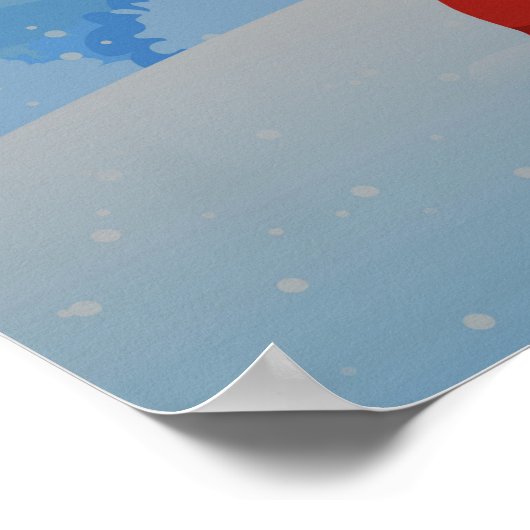 Sinterklaas en geschenken poster (Hoek)