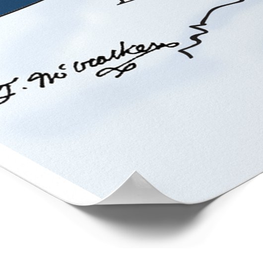 Sinterklaas en klimaatverandering poster (Hoek)