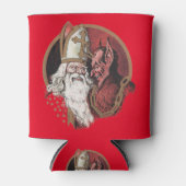 Sinterklaas en Krampus Blikjeskoeler (Voorkant)