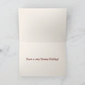 Sinterklaas en paardenkerstmis feestdagen kaart (Binnen)