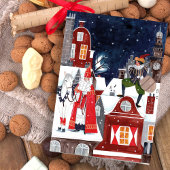 Sinterklaas en Piet op de daken van Amsterdam Kaart