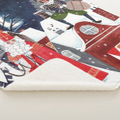 Sinterklaas en Piet op de daken van Amsterdam Sherpa Deken (3/4)