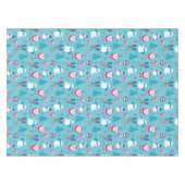 Sinterklaas en Polar Beer Tafelkleed (Voorkant (Horizontaal))