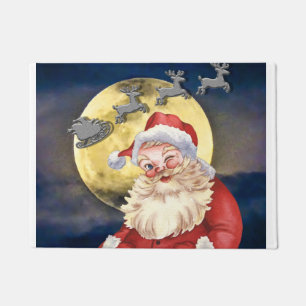 Sinterklaas en rendier deurmat