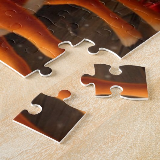 Sinterklaas en rendier legpuzzel (Zijkant)