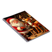 Sinterklaas en rendier notitieboek (Rechterzijde)