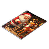 Sinterklaas en rendier notitieboek (Linkerzijde)