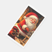 Sinterklaas en rendier servet (Hoek)