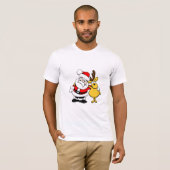 Sinterklaas en rendier T-shirt (Voorkant volledig)