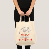 Sinterklaas en rendierCanvas tas (Voorkant (product))