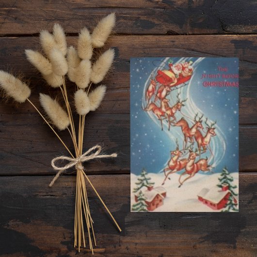  Sinterklaas- en rendiervluchten Feestdagen Kaart