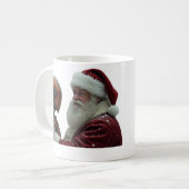 sinterklaas en robot elf koffiemok (Voorkant links)