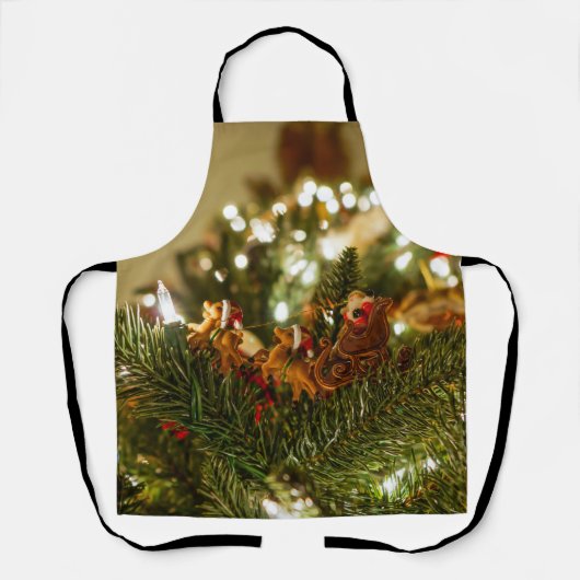 Sinterklaas en Slapes Apron Schort (Voorkant)