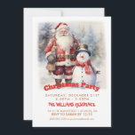 Sinterklaas en sneeuwpop vrienden kaart<br><div class="desc">Snowman Sinterklaasboom,  Kerstmis Sneeuwbal Grappig Sneeuwvlok,  Tekening schattig Vrolijk Gelukkig,  Vakantie Sneeuw waterverf cartoon,  Winterkerstillustratie,  Snowman Sinterklaasboom</div>