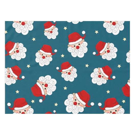 Sinterklaas en ster tafelkleed (Voorkant (Horizontaal))