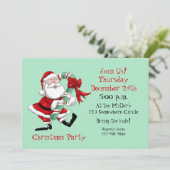 Sinterklaas en suikerriet kaart (Staand voorkant)