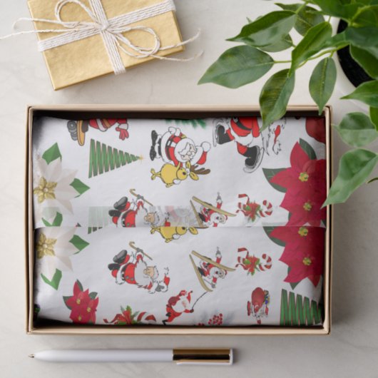 Sinterklaas en vrienden tissuepapier (Geschenk)