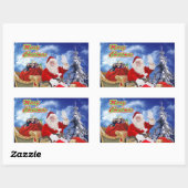 Sinterklaas en zijn fretten vakantie Stickers (Vel)